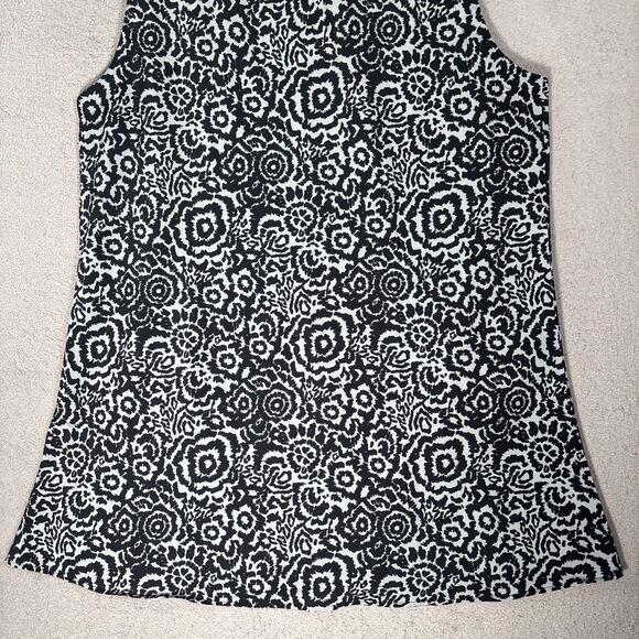 Rip Skirt Mini Dress Women’s XXL Sun Dress Night Blooms Hawaiian Beach Resort - Picture 12 of 12